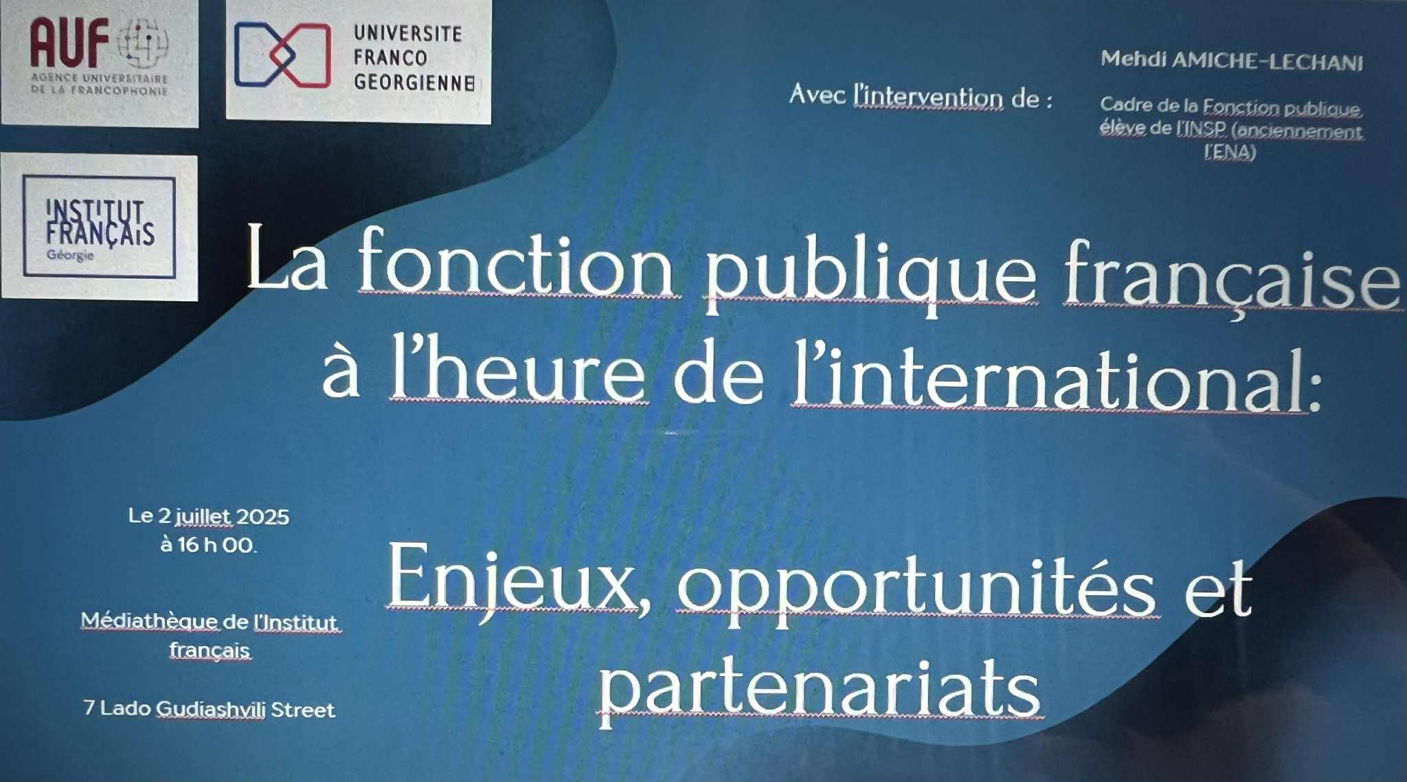 fonction publique française à l’heure de l’international : enjeux, opportunités et partenariats